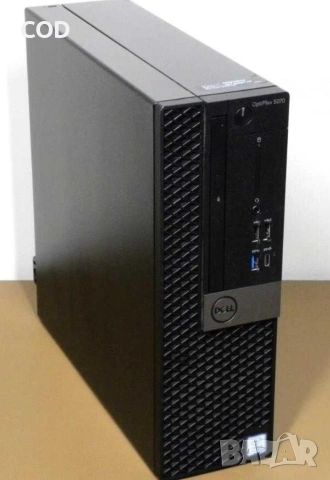 Dell Optiplex 5070 SFF - i5 8500/ 16gb/ 256gb nvme + 250gb hdd/ GTX 750 Ti 4gb - перфектен