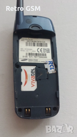 Ретро GSM Samsung r210s (Нова батерия), снимка 5 - Samsung - 54490435