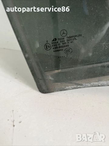 Стъкло за прозорец за задна дясна врата за Mercedes ML W164 420 CDI (2007) , снимка 2 - Части - 53976007
