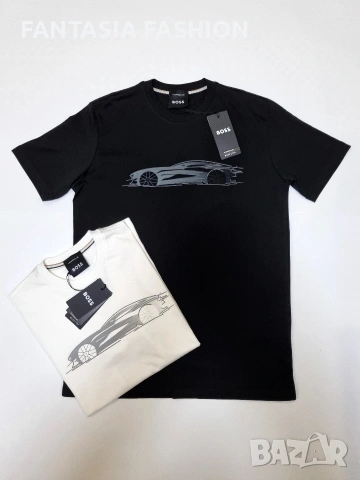 Мъжка тениска на Boss x Porsche