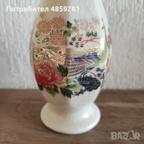 Порцеланова ваза, снимка 6 - Вази - 54965443