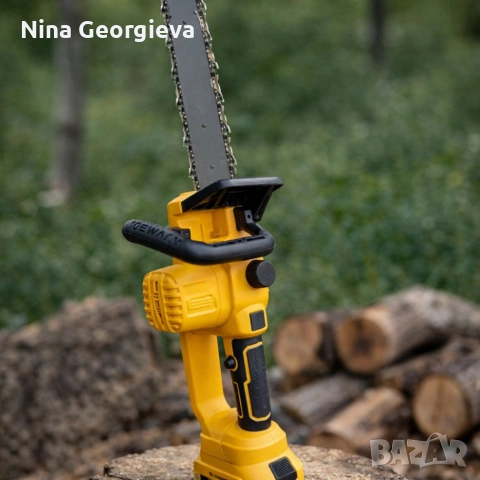 Комплект акумулаторна резачка 30см с маслен филтър и дисплей 36V8A, снимка 2 - Диамантени и режещи инструменти - 54052908