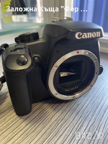 Canon EOS1000D с два обектива, снимка 7 - Фотоапарати - 55478597
