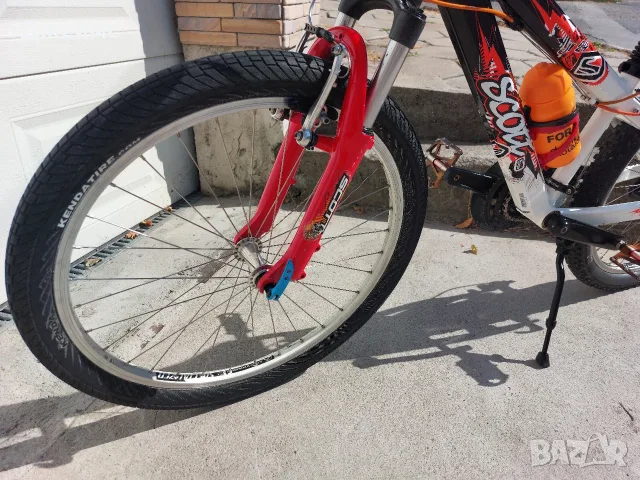 Детски планински велосипед Scott Voltage JR 24 цола , снимка 15 - Детски велосипеди, триколки и коли - 55649959