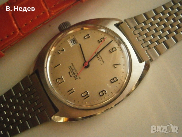 NOS! PIERPONT of Switzerland, FHF974, 17 jewels, incabloc, Swiss, НОВ!, снимка 4 - Мъжки - 54334699