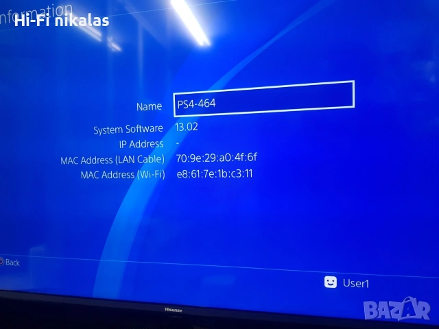 плейстейшън конзола PS 4 FAT SONY Playstation 4 500 gb, снимка 4 - PlayStation конзоли - 54481695