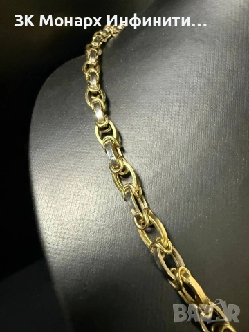 Златен ланец /585/, снимка 2 - Колиета, медальони, синджири - 54231700