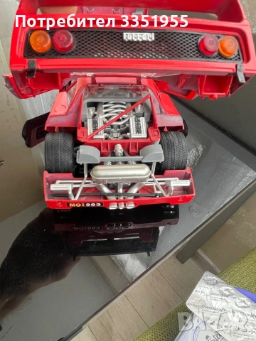 Ретро модел Ferrari F 40, снимка 10 - Колекции - 54399670