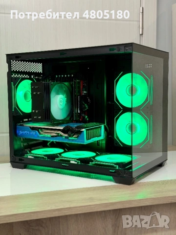 Геймърски компютър, Xeon E5-2650 V2, RX 580 8GB, 32GB, снимка 2 - Геймърски - 54283028