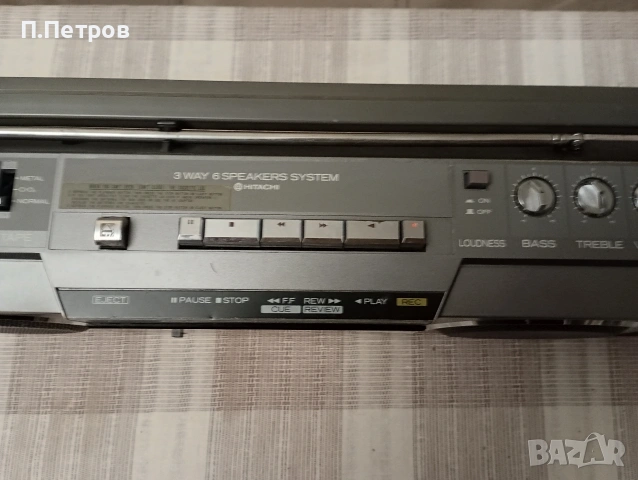 HITACHI TRK-6700H, снимка 6 - Радиокасетофони, транзистори - 54690744