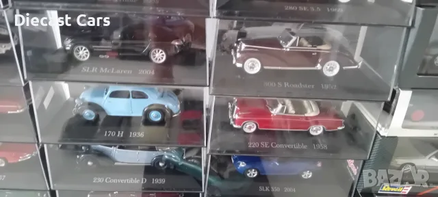 Mercedes-Benz 300 SL McLaren  1:43 Minichamps, Schabak, Altaya, Corgi, Spark, Pilen , снимка 11 - Колекции - 55354662