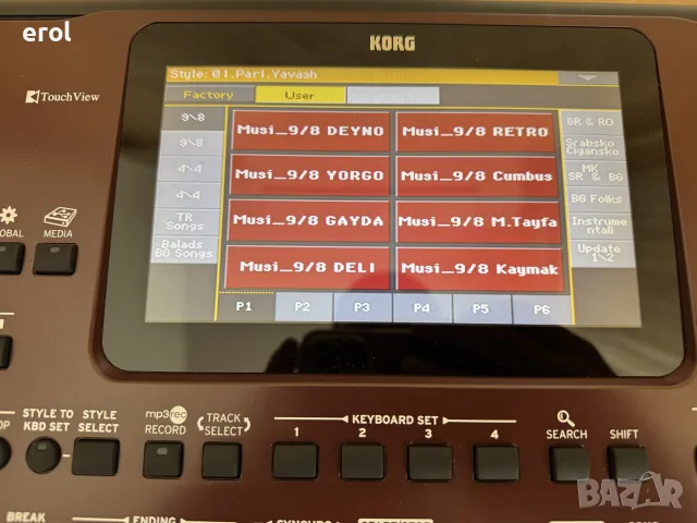 korg pa700 корг па 700 musi set v2.1, снимка 11 - Синтезатори - 55434864