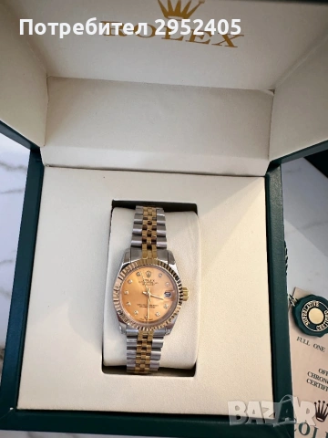 Rolex datejust 31mm дамски часовник , снимка 2 - Дамски - 54395236