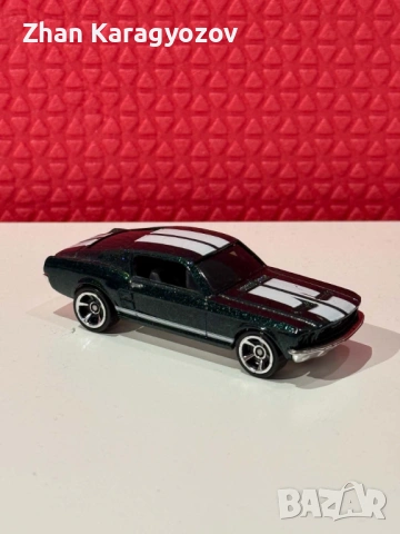 🔥 Hot Wheels  '67 Ford Mustang | Loose / Отворена | Отлично състояние, снимка 2 - Коли, камиони, мотори, писти - 54576951