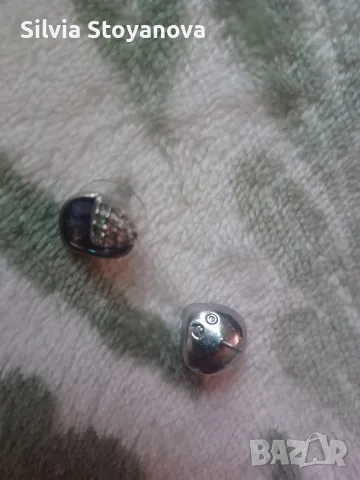 Сребърни обици Swarovski , снимка 3 - Обеци - 55620849