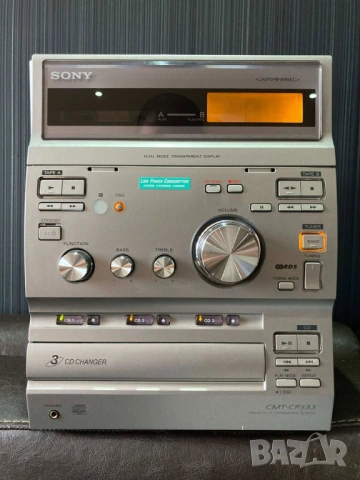 SONY CMT-CP333 mini hi-fi аудио система, снимка 7 - Аудиосистеми - 54451442