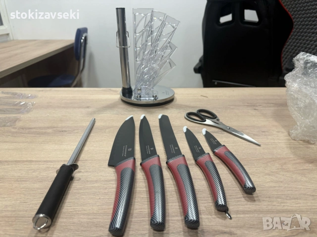 Компект EDENBERG EB-952 сет от 8 части неръждаема стомана, снимка 3 - Прибори за хранене, готвене и сервиране - 54049628