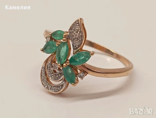 Руско злато , снимка 2 - Пръстени - 54997014
