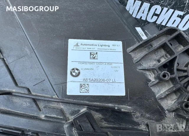 Фарове BMW LED фар Black Shadow Line за Бмв Х3 Г01 фейс Bmw X3 G01 Bmw X4 G02 LCI, снимка 11 - Части - 44436281
