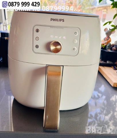 Philips Фритюрник XXL 6.2L с Smart Sensing Еър фрайър