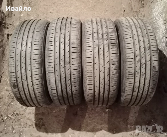Продавам 4 броя Летни Гуми 205.55.16 на 1 сезон дот 2019 KUMHO 