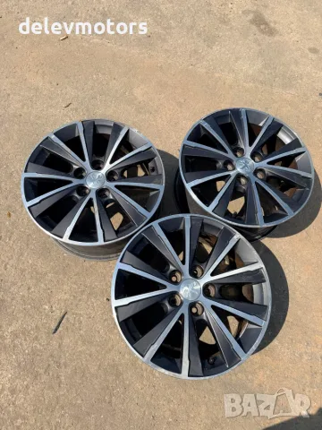 9677989677 5x108 7J 16 цола ET44 алуминиева джанта от Peugeot 308 (T9), 1.6 BlueHDi - 100e/бр., снимка 3 - Гуми и джанти - 55378969