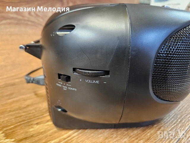 Радиокасетофон с диск MOOOV 477131 Чисто ново. ​Преносима Аудио Система Mooov CD/MP3/Касета/Радио – , снимка 9 - Радиокасетофони, транзистори - 54884514