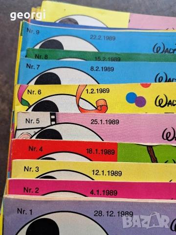 колекция комикси Мики Маус Micky Maus на немски език 34/6, снимка 2 - Колекции - 54085588