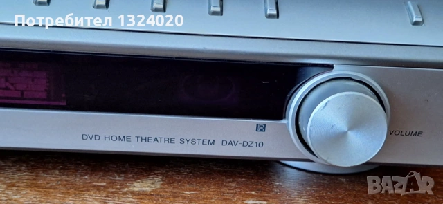 Sony DVD модел HCD-DZ10 домашно кино, снимка 3 - Плейъри, домашно кино, прожектори - 54677086