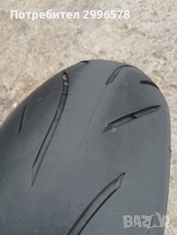 180 55 ZR 17 DOT 2023 Bridgestone Battlax S21 мото гума пистов мотор , снимка 3 - Гуми и джанти - 54462488