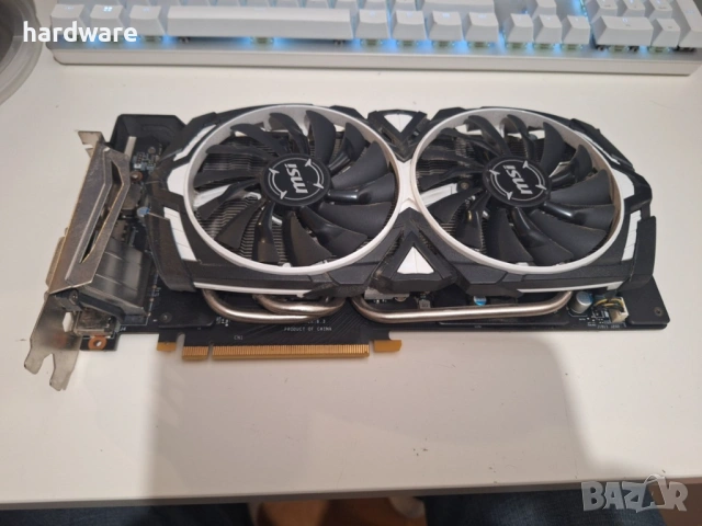 видео карта gpu msi gtx 1070 armor 8gb pci-e