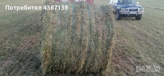 Рулонни бали трета коса люцерна, снимка 3 - За селскостопански - 55340073