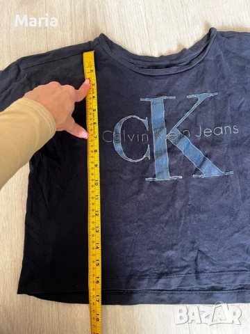 Дамска тениска Calvin Klein Jeans (CK) оригинална, снимка 2 - Тениски - 54557032
