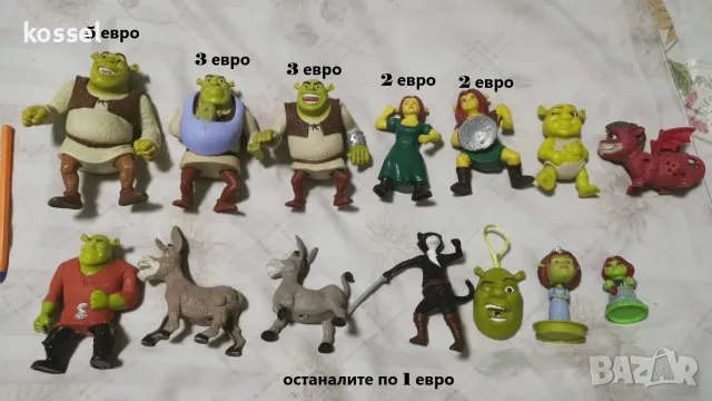 Шрек, Фиона, бебето и други