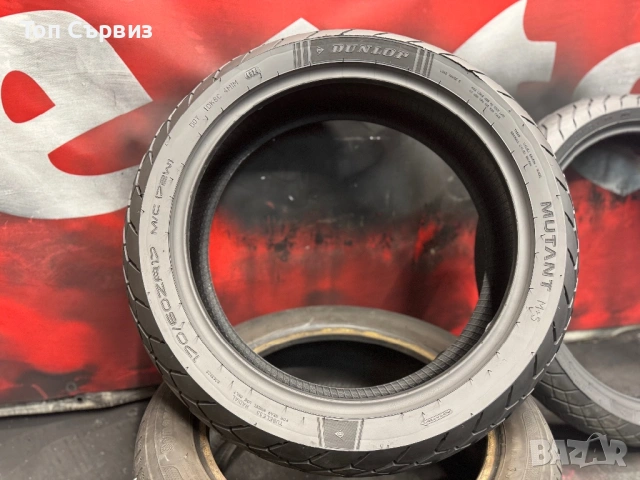 120 70 19 / 170 60 17, Мото гуми, Dunlop Mutant, снимка 4 - Гуми и джанти - 54160802