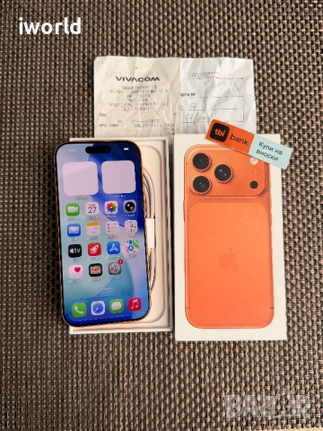 КАТО НОВ❗️24м ГАР. 🔥 iPhone 17 Pro Лизинг от 41€/мес ❗️ Cosmic Orange / 256Gb⚠️, снимка 9 - Apple iPhone - 54687438