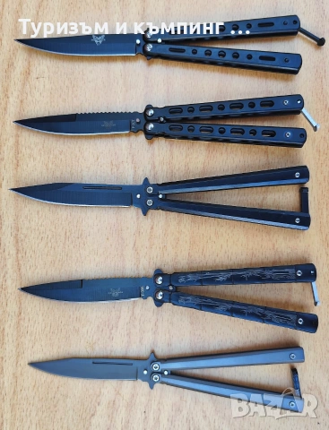 Сгъваем нож пеперуда /Butterfly Knife/-3 модела  , снимка 5 - Ножове - 28603899