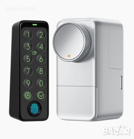 SwitchBot WiFi Smart Lock Pro с клавиатура със сензорен екран, интелигентно заключване, снимка 12 - Други стоки за дома - 54586347