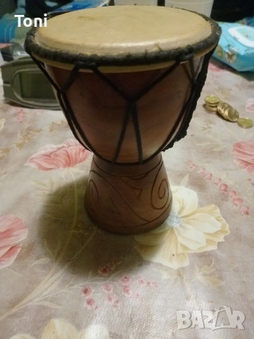 много красива тарамбука 15-16см, снимка 3 - Антикварни и старинни предмети - 53953173