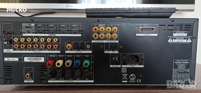 Harman Kardon AVR 165/230 HDMI USB дистанционно, снимка 3 - Ресийвъри, усилватели, смесителни пултове - 55345338