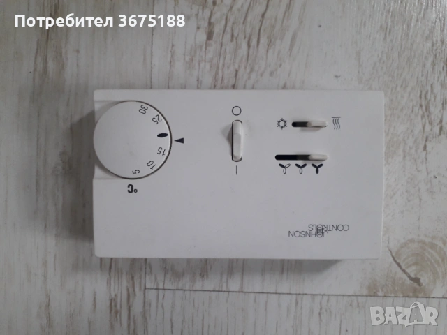 Стаен термостат за вентилаторен конвектор (фанкойл)