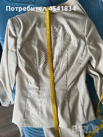 Елегантен дамски костюм H&M – размер XS (като нов), снимка 9 - Костюми - 54432450
