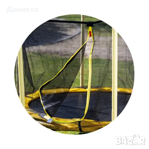 Голям батут Sporty 140 см. с баскет. кош, снимка 2 - Други - 55267684