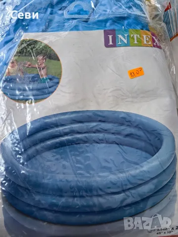 Детски надуваем басейн "Intex", снимка 2 - Басейни и аксесоари - 55621174
