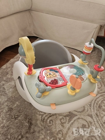 Бебешко детско Столче за хранене и игра Mamas & Papas 2 в 1 Baby Snug, снимка 4 - Столчета за хранене - 54783539