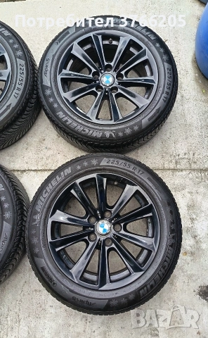 17ки джанти 5x120 BMW с гуми , снимка 3 - Гуми и джанти - 54545044
