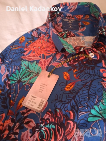 Мъжка риза-Gulf Biro Ansio, снимка 5 - Ризи - 54340998