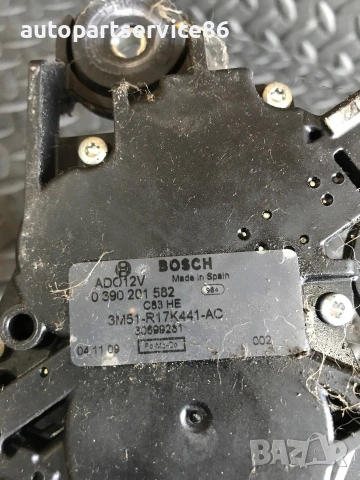 Мотор за задна чистачка на багажник за Ford Focus (2003-2007) 3N51-R17K441-AC 0390201582, снимка 3 - Части - 55069633