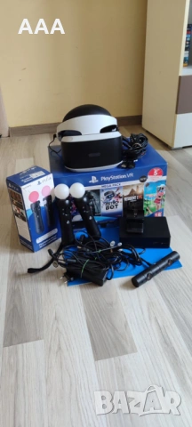 VR за PlayStation 4,PS4 пълен комлект съвместим и с PS5, снимка 2 - PlayStation конзоли - 54491450
