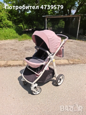Бебешка количка Kikka Boo 3 в 1, снимка 4 - Детски колички - 54786247